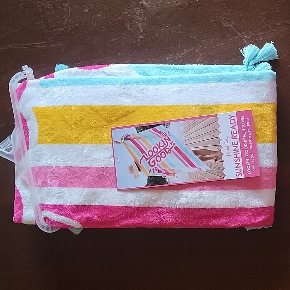 NWT beach towel